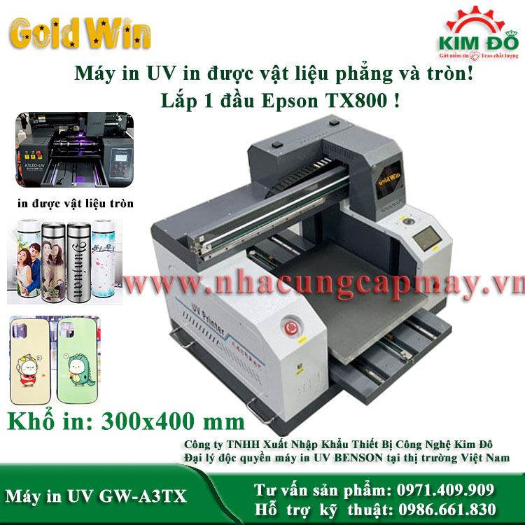 Máy in UV GW-A3TX